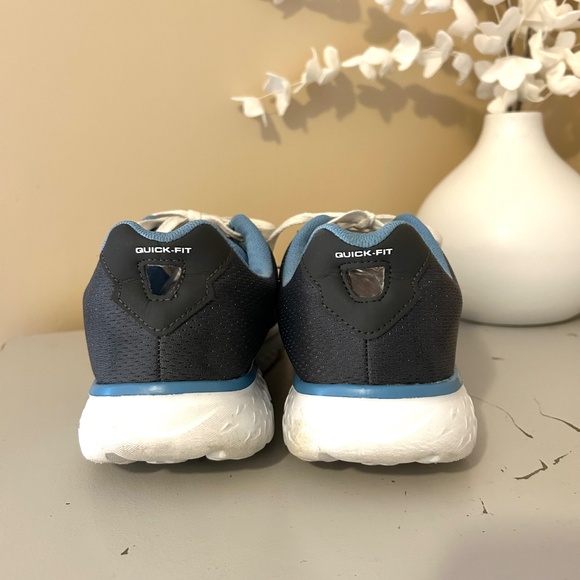 Skechers GO Run 400 Sneakers Grey/Blue Size 9 - Picture 5 of 14